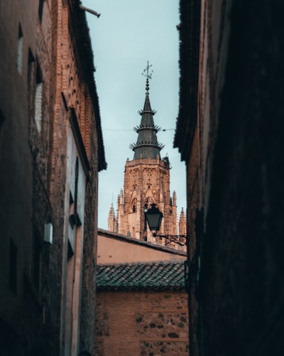 Santa Iglesia Catedral Primada de Toledo - From Calle de la Ciudad, Spain