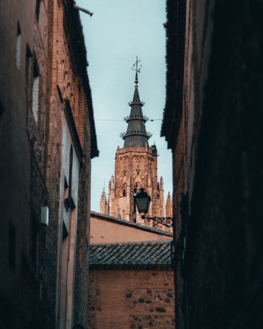 brown concrete building during daytime in Toledo Spain