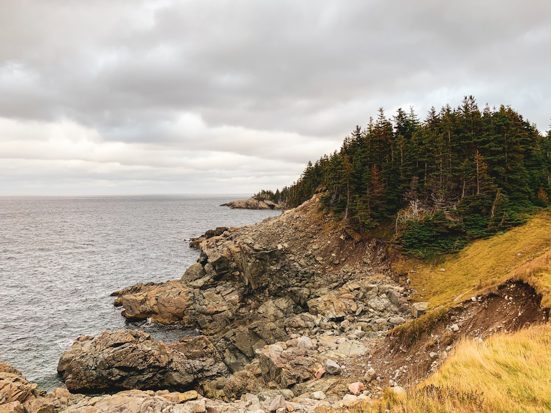 Cliff photo spot Cape Breton Highlands Canada
