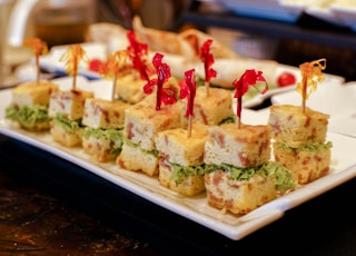 sushi on white ceramic plate