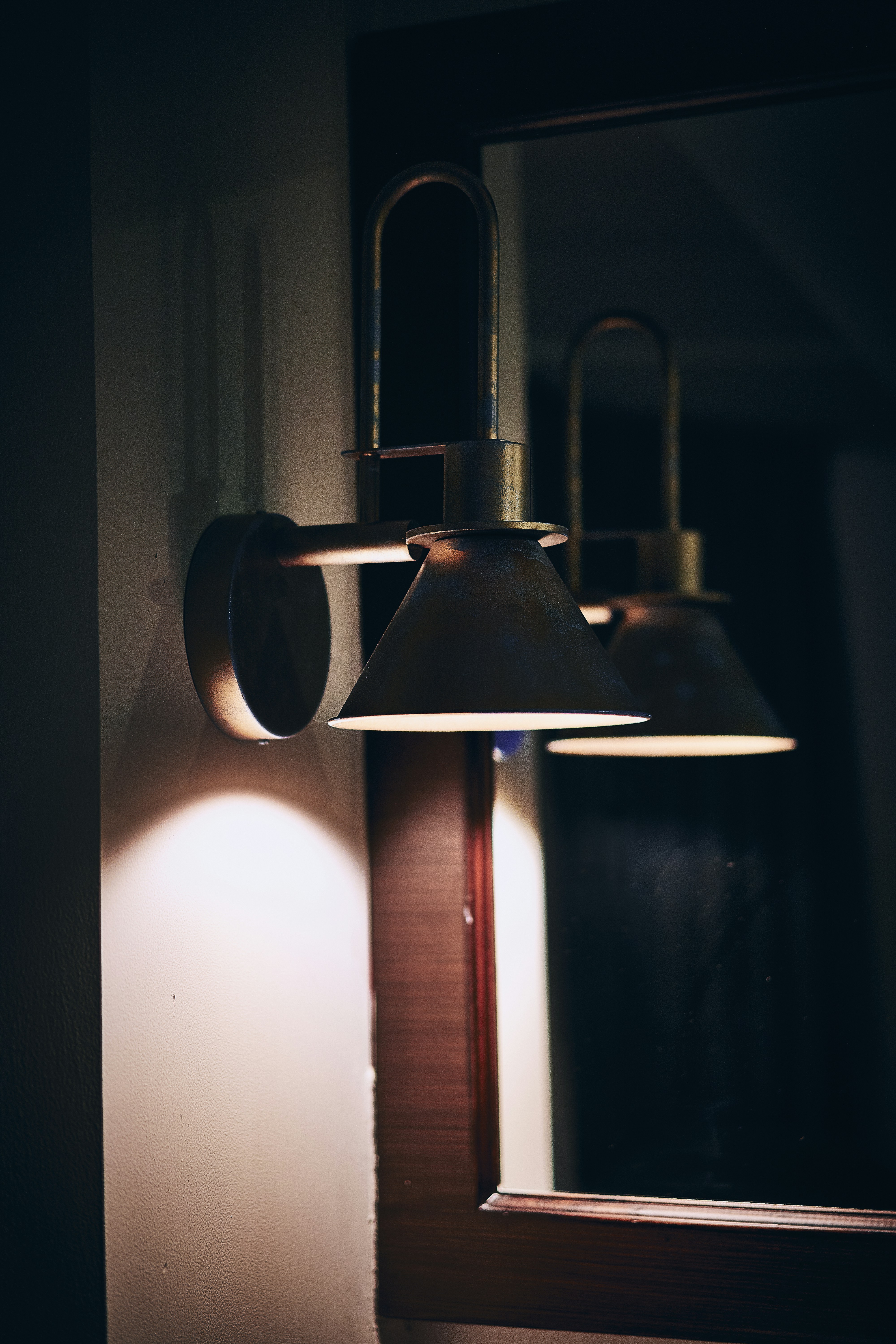 A study table lamp