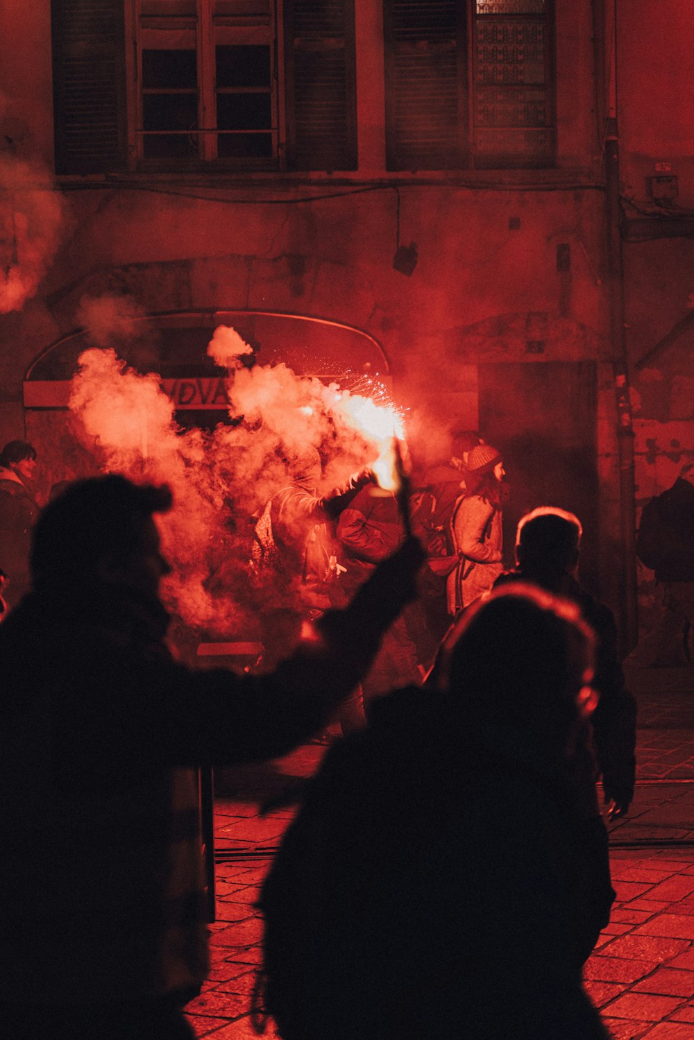 people gathering in a concert