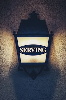 black and white wall mounted lamp