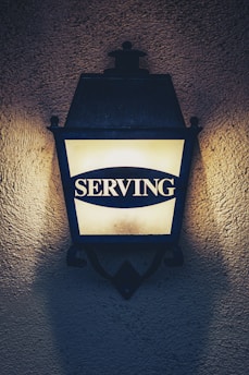 black and white wall mounted lamp