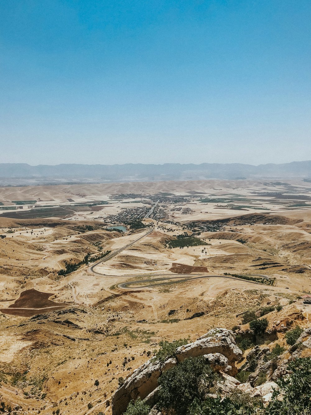 brown and gray mountains under blue sky during daytime