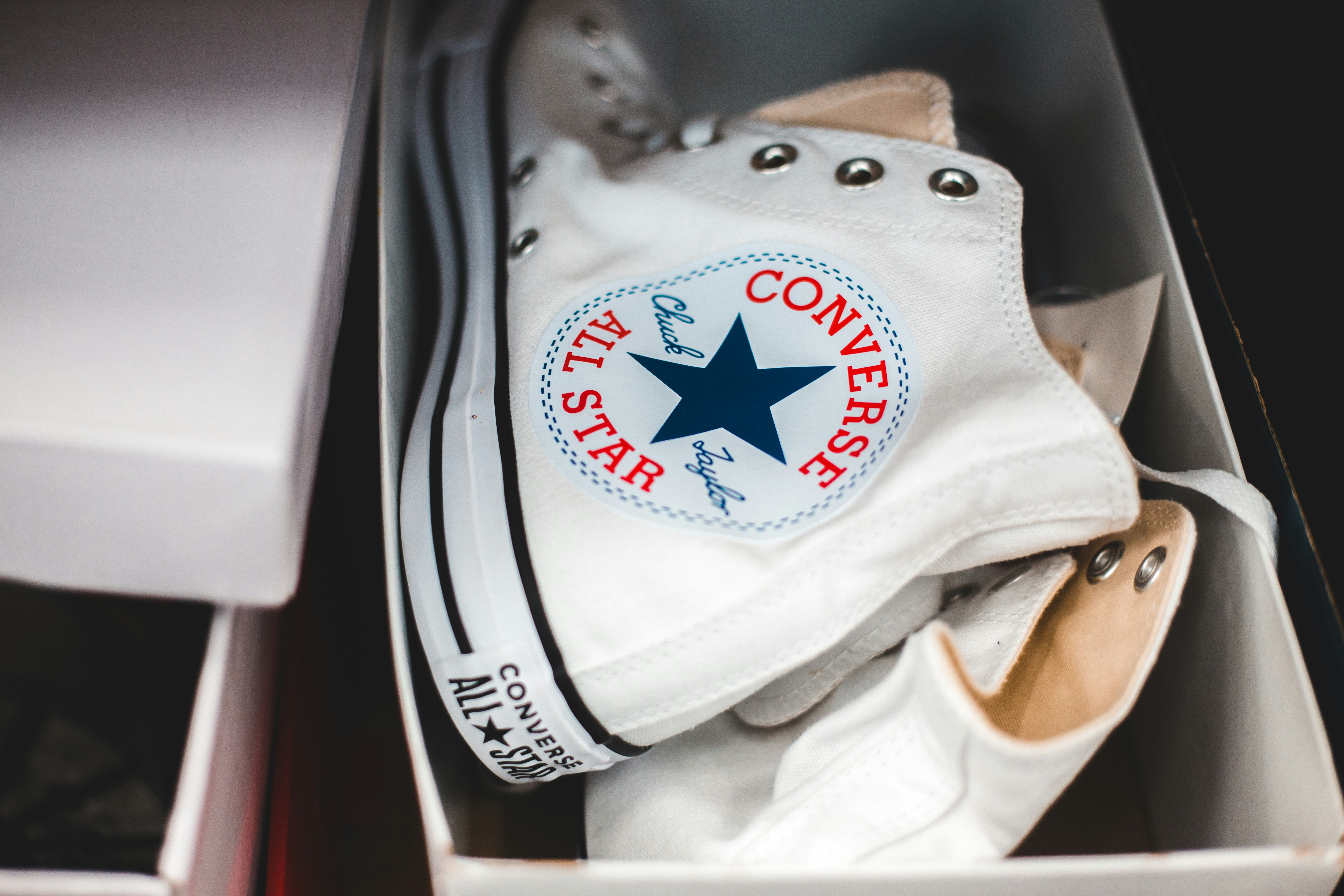 white converse all star high top sneakers