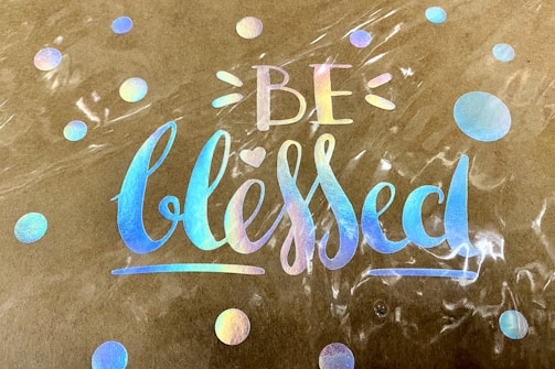 A small business owner receiving blessings for success.