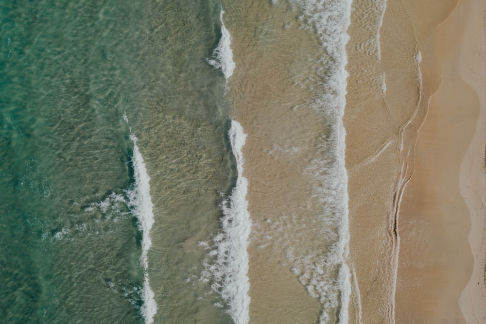 aerial view of body of water during daytime