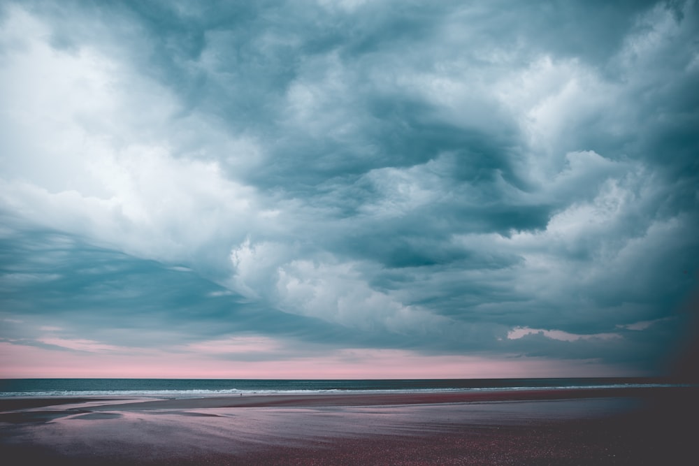 blue sky and white clouds