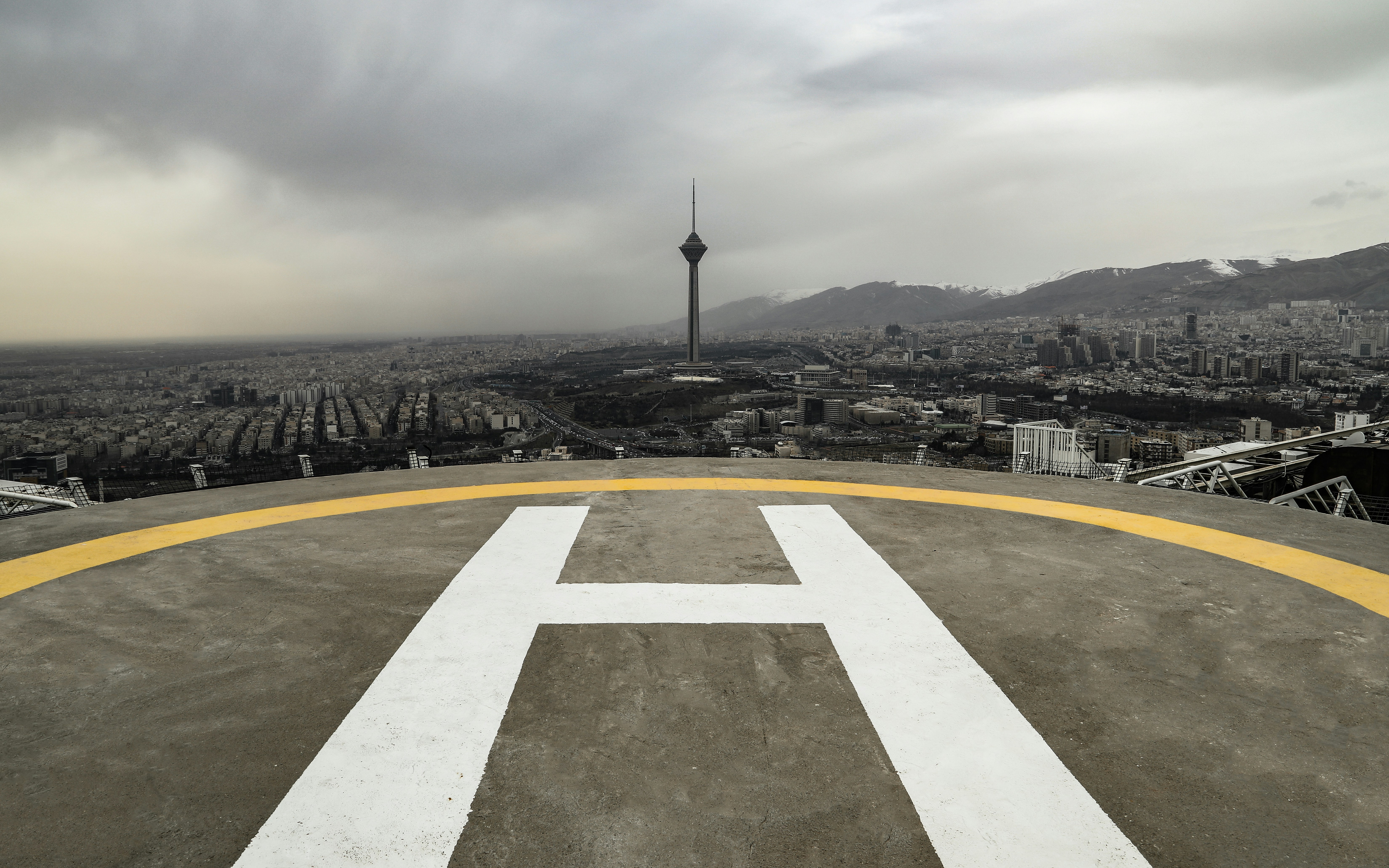 a view of a city from the top of a building