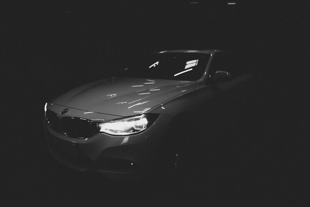 grayscale photo of chevrolet camaro