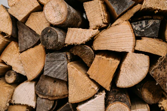 Close-up of high-quality A1 ENplus certified wood pellets in a rustic sack