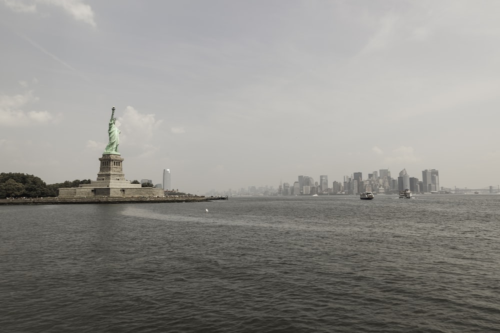 city skyline across body of water during daytime