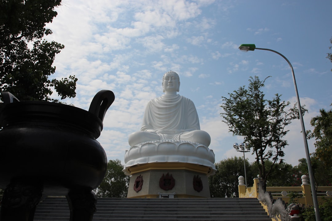 Landmark photo spot Long Sơn Pagoda Nha Trang
