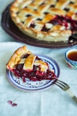 slice of cherry pie - pie day - January 23