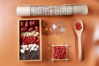 clear glass bowl on white paper