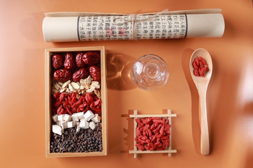 clear glass bowl on white paper