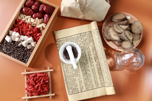 white ceramic mug on white paper