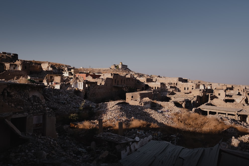 brown and white concrete houses during daytime