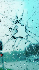 water droplets on glass during daytime