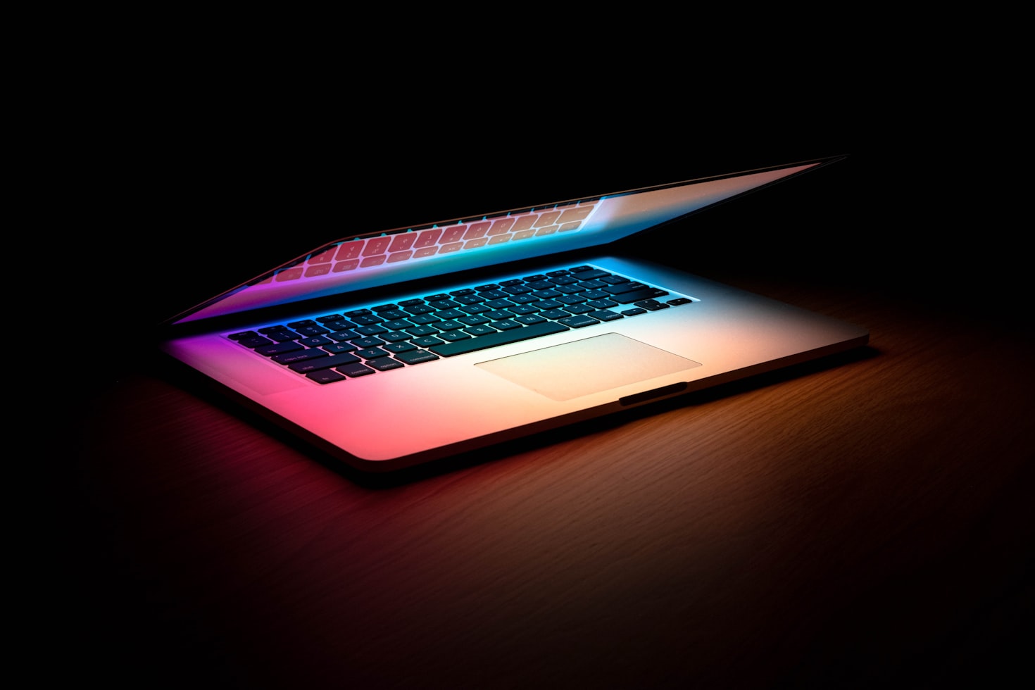 Digital marketing trends visualization with technology elements