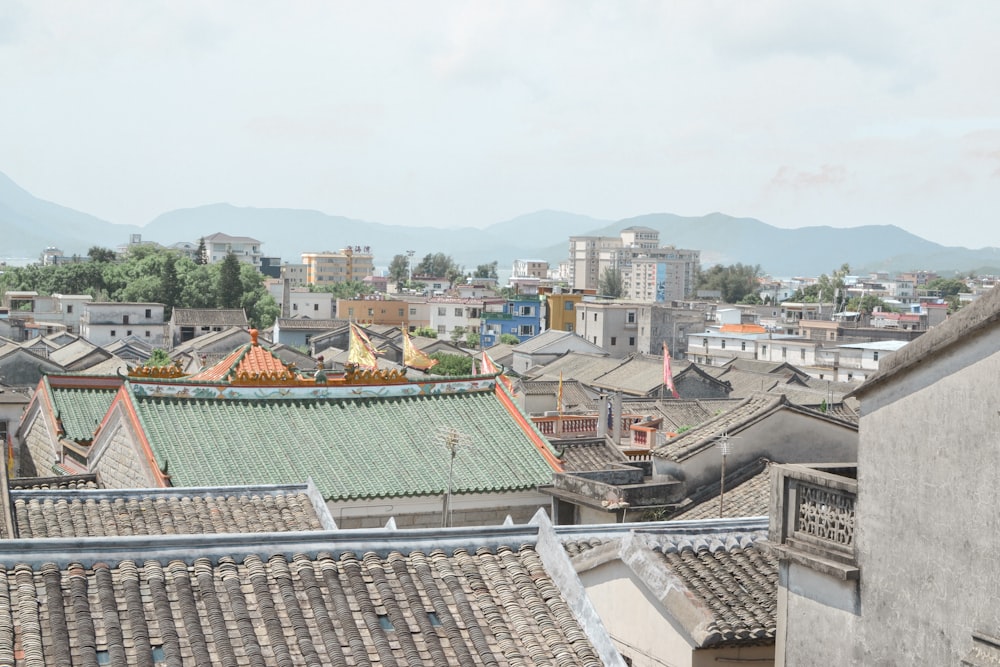 aerial view of city buildings during daytime