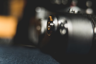 A close-up shot of a test object.