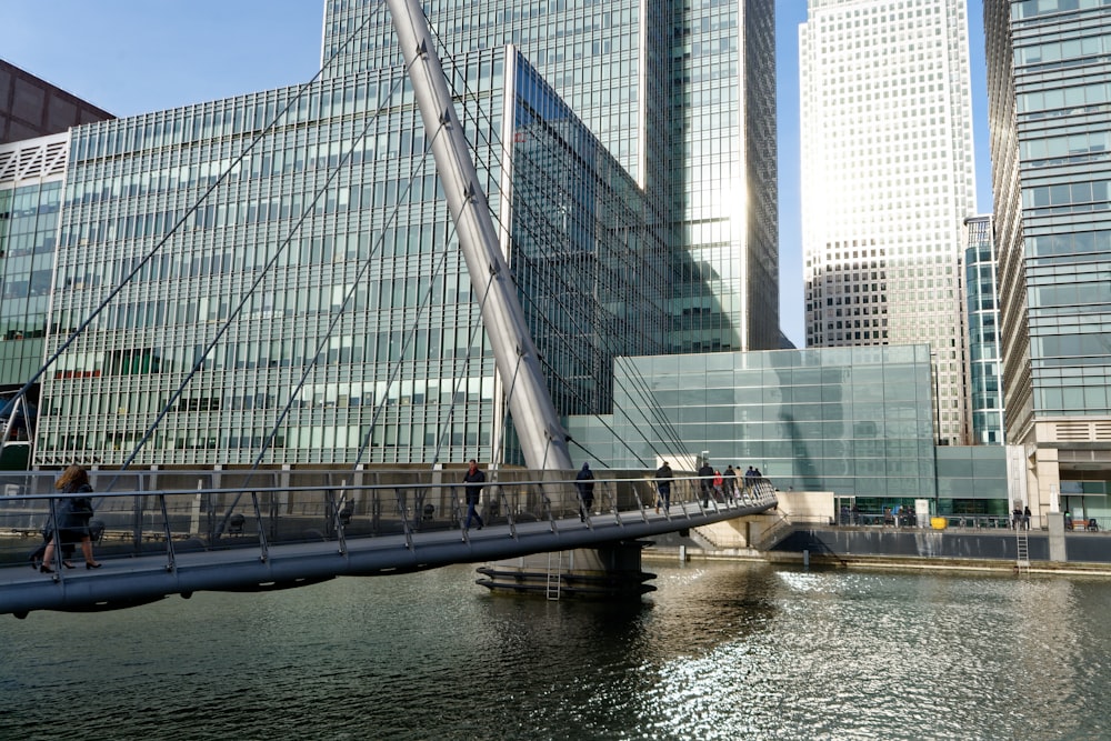 gray bridge over river during daytime