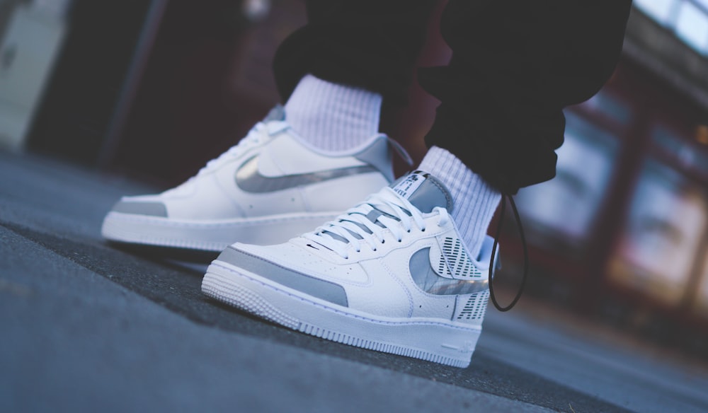 person wearing white nike air force 1 low photo – Free Image on Unsplash