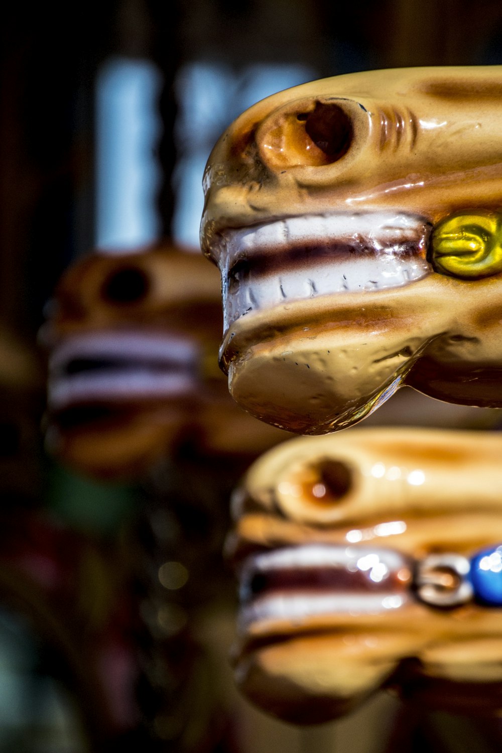 gold and red buddha figurine