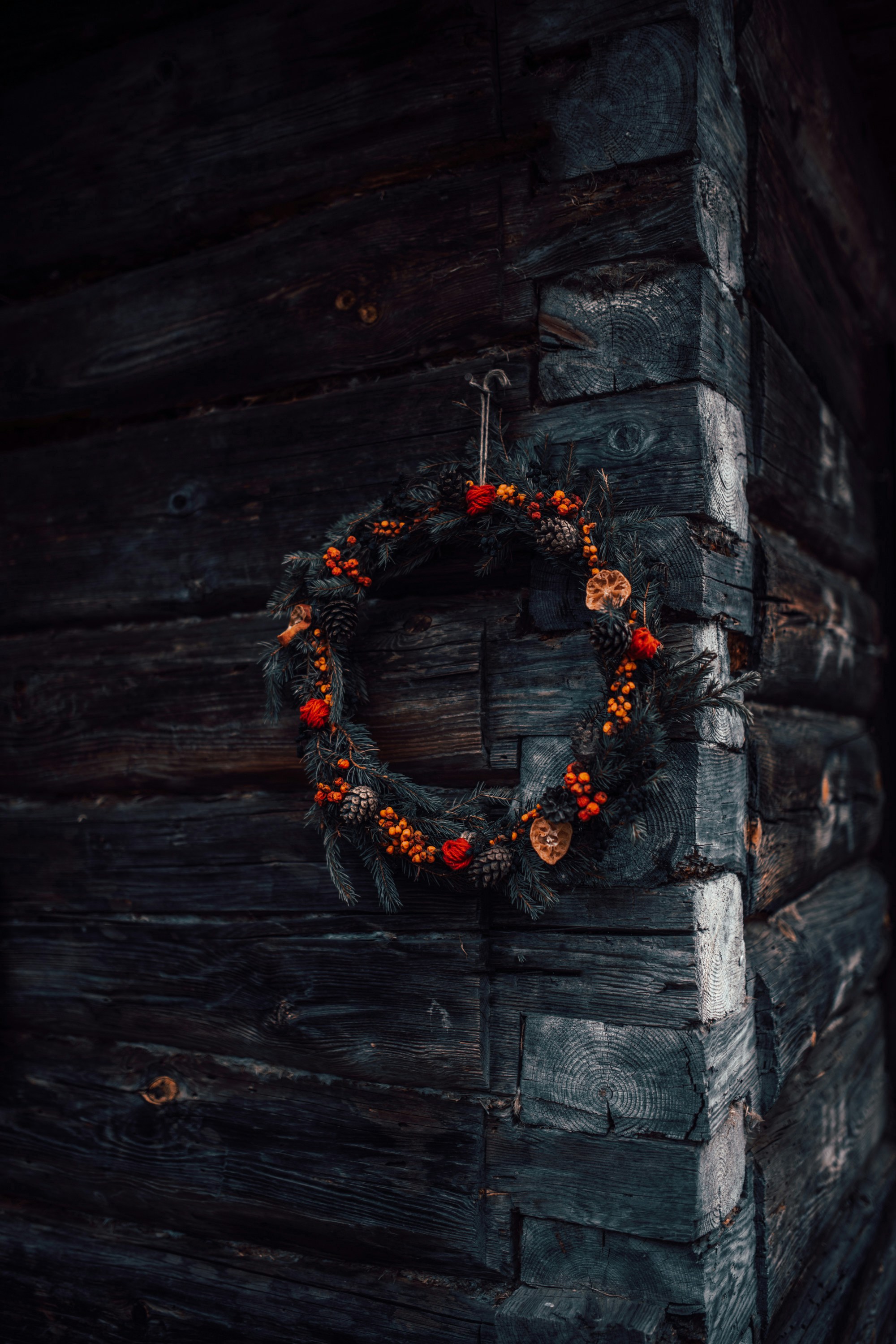 Handcrafted Wooden Wreath
