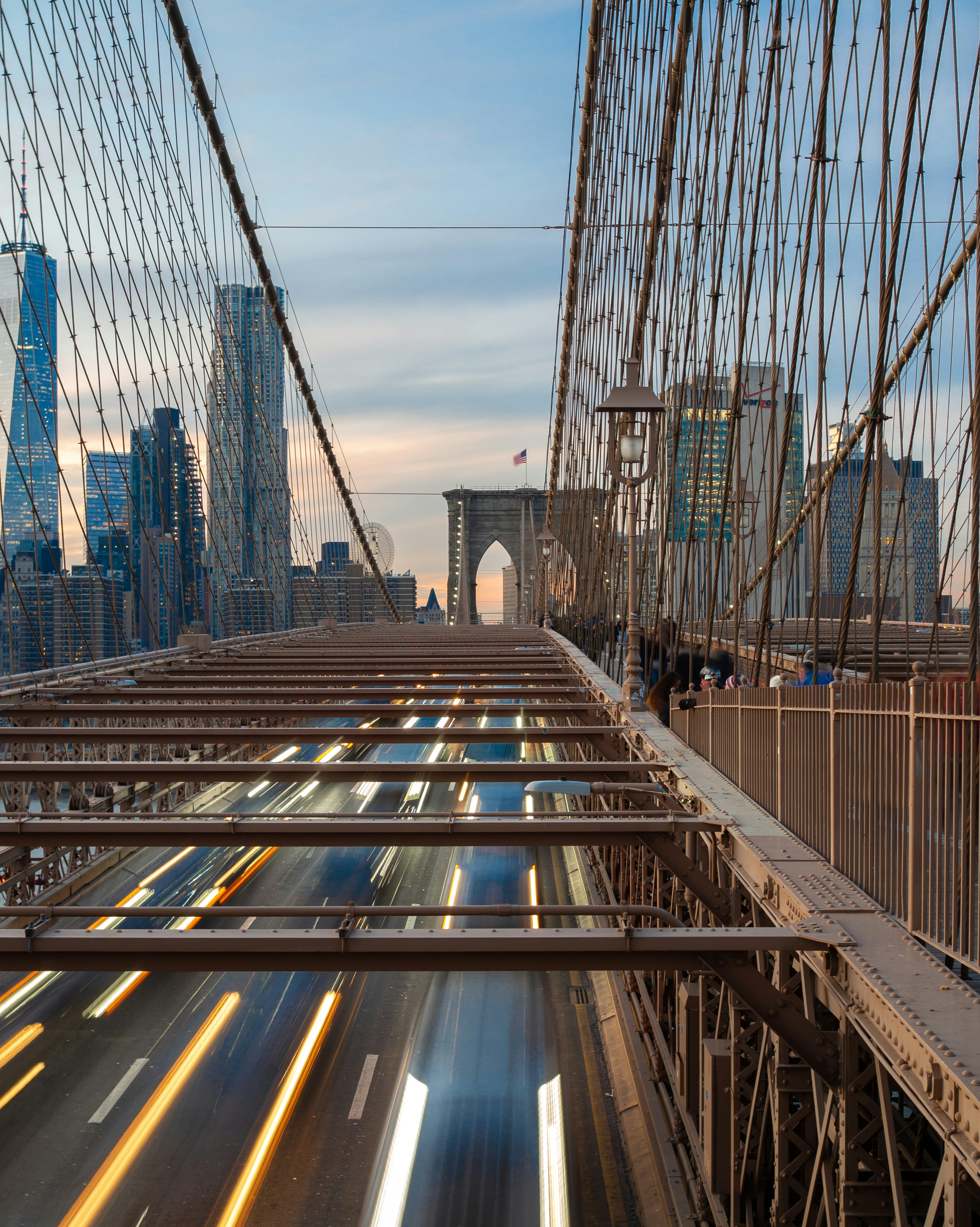 cars on bridge during daytime