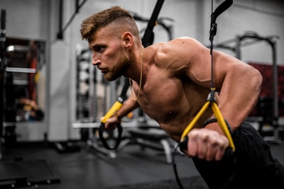 Mike's Muscle Building Journey - Before