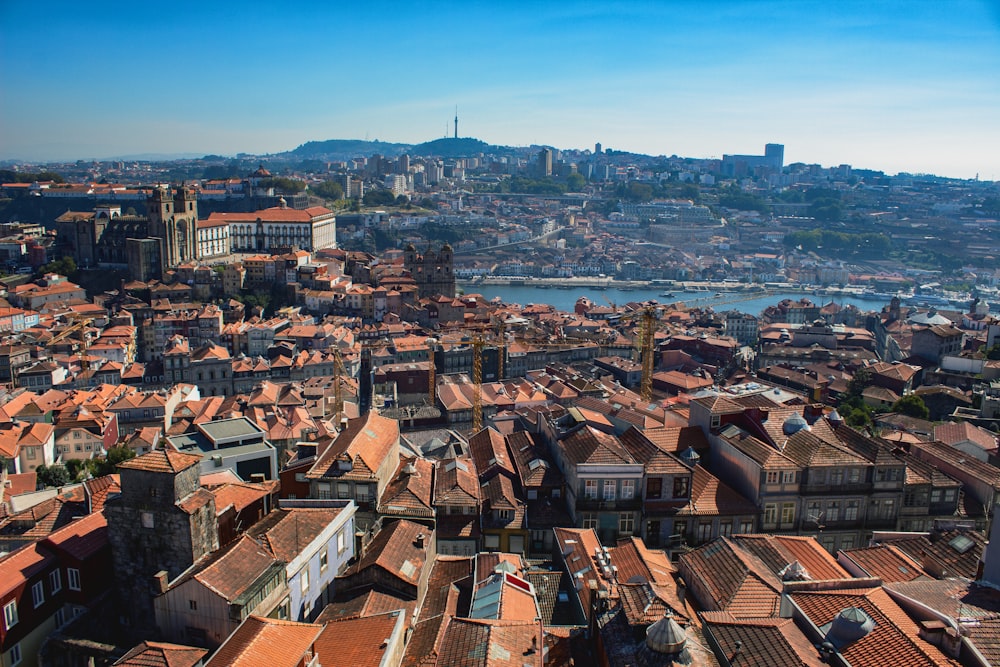 aerial view of city buildings during daytime