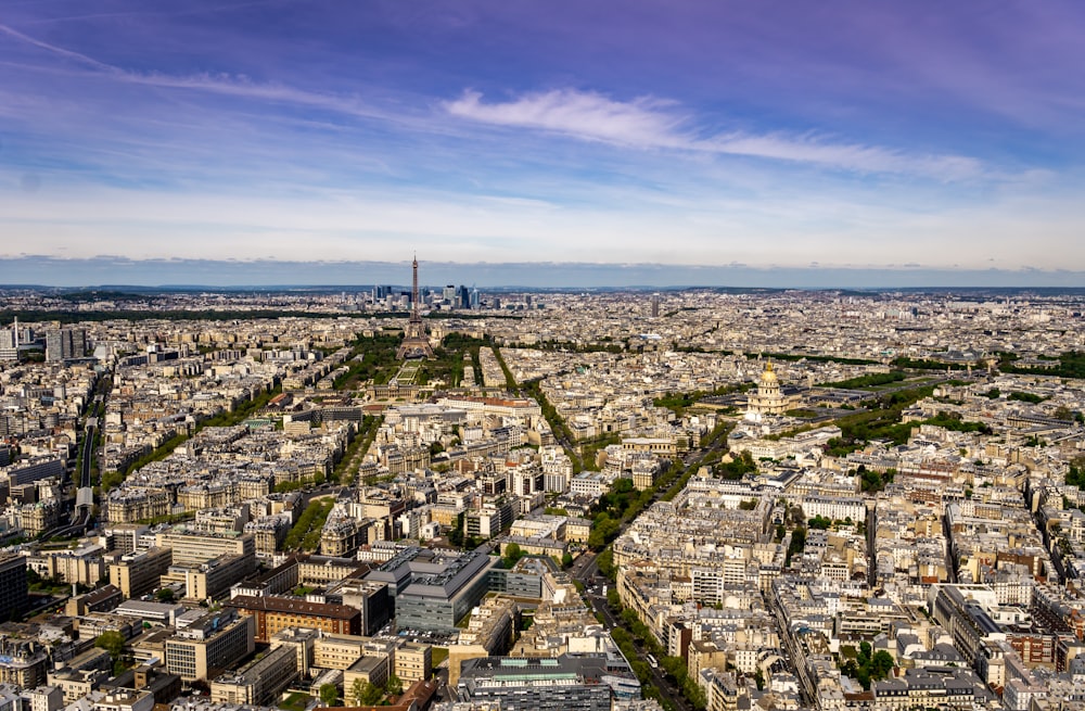 aerial view of city buildings during daytime