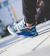 Close-up of stylish G5 sneakers in a cozy urban setting.