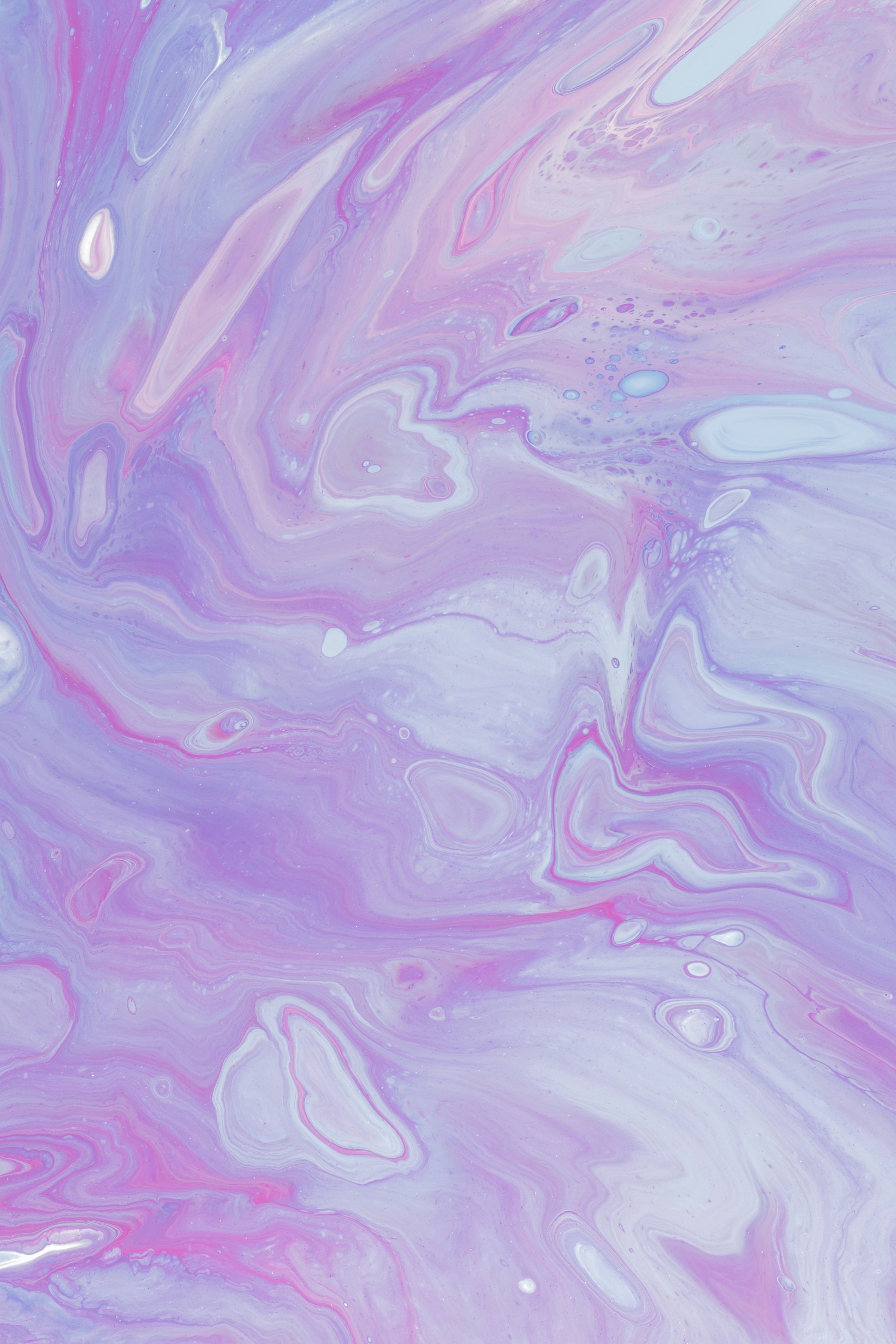 pink and white abstract painting