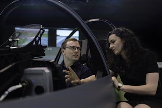 Person giving advise to a deeptech, space founder