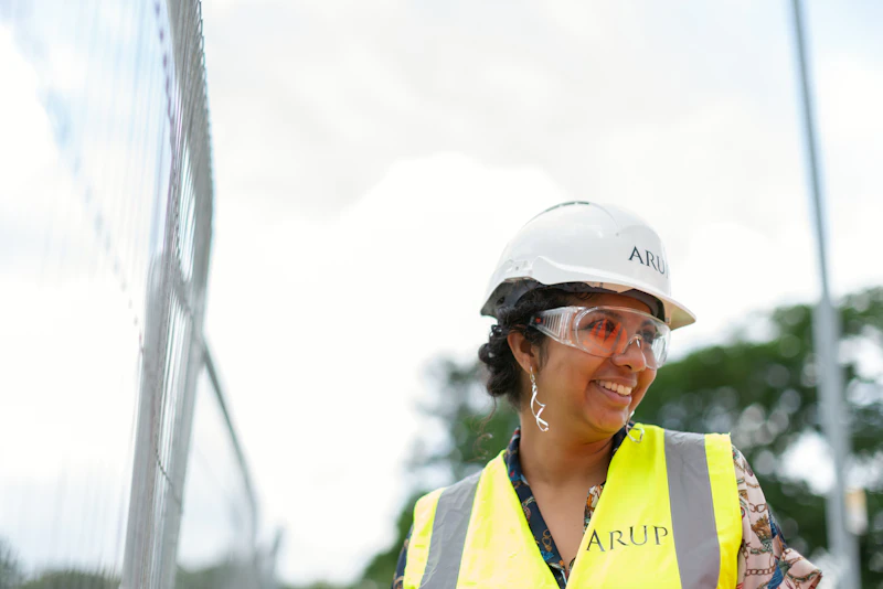 Portrait of Priya Raman, Civil Engineer at Sunrock