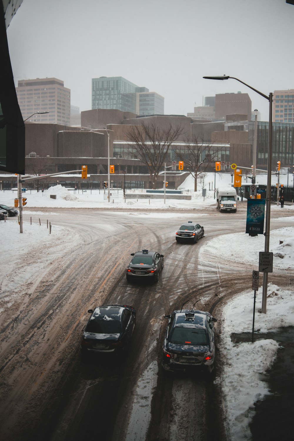 cars on road during daytime