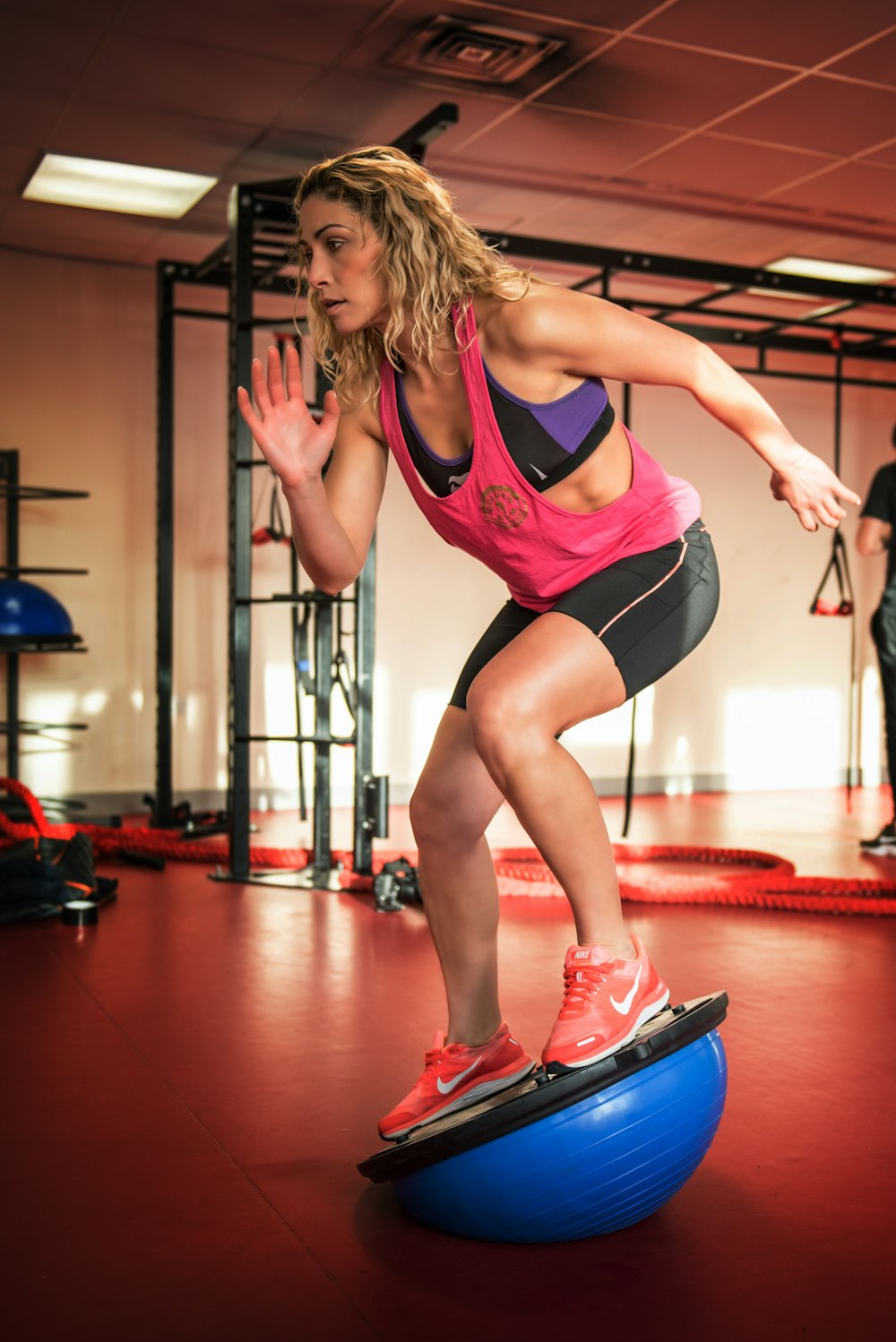Sustainable Bamboo Fitness Equipment Set