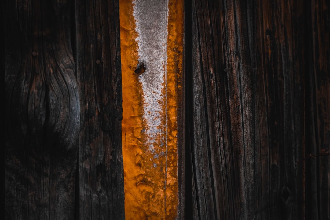 brown and black wooden surface