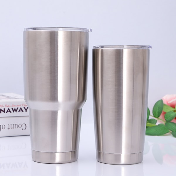 Custom stainless tumbler