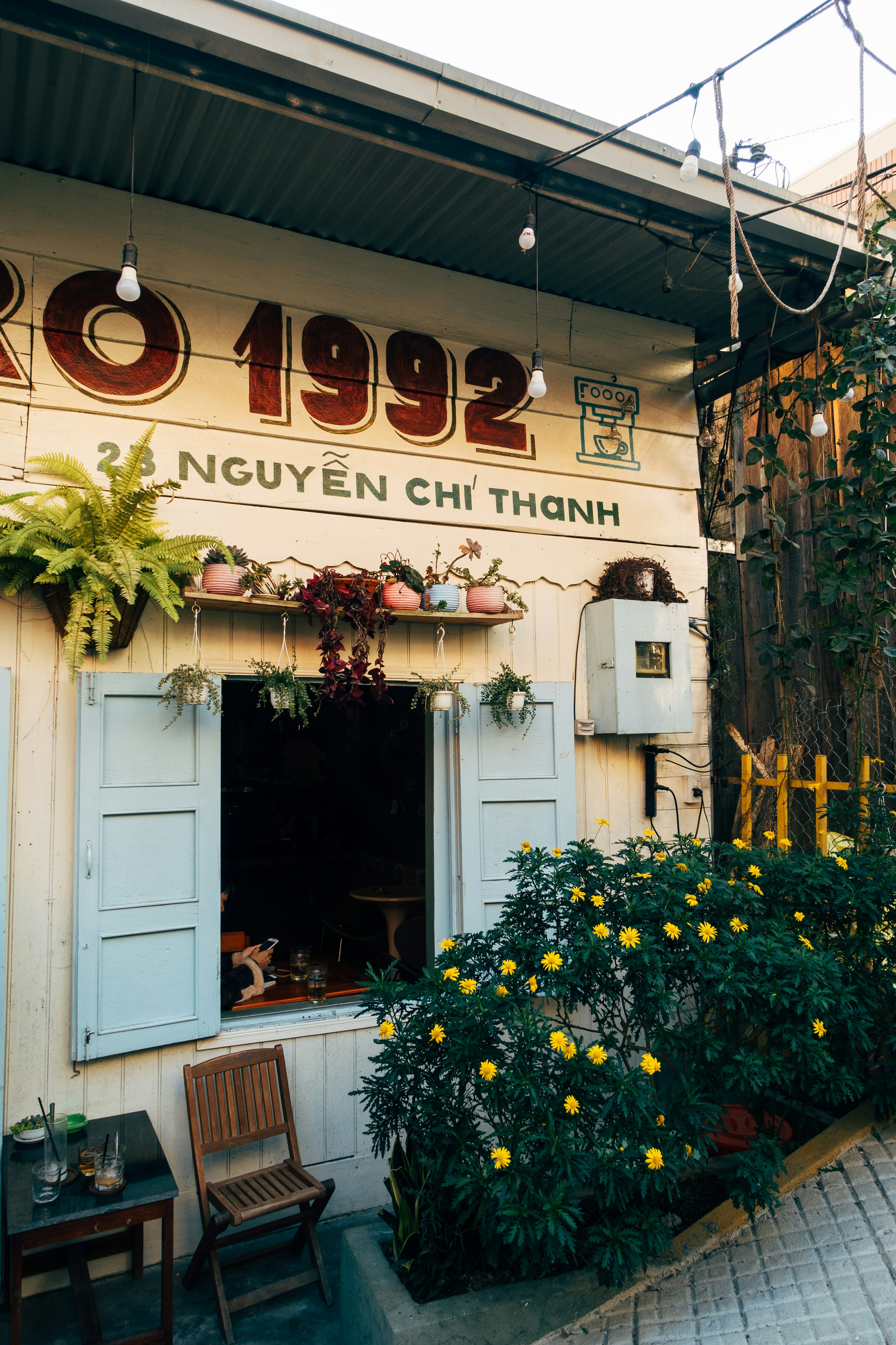 Shop exterior view