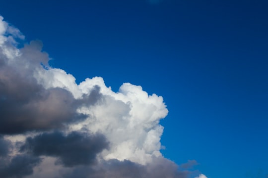 white clouds and blue sky during daytime in Birżebbuġa Malta