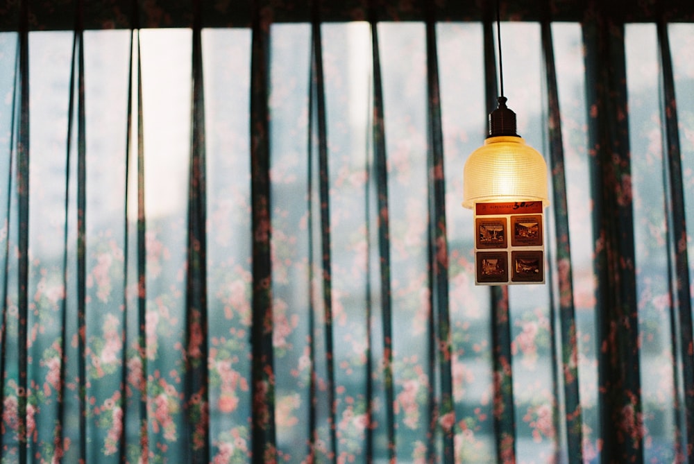 black and gold pendant lamp