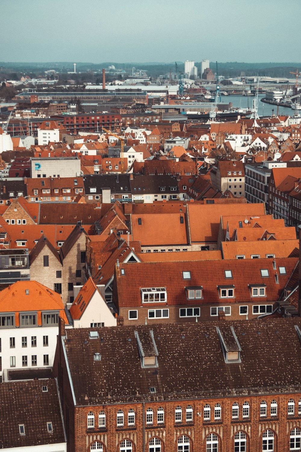 aerial view of city buildings during daytime