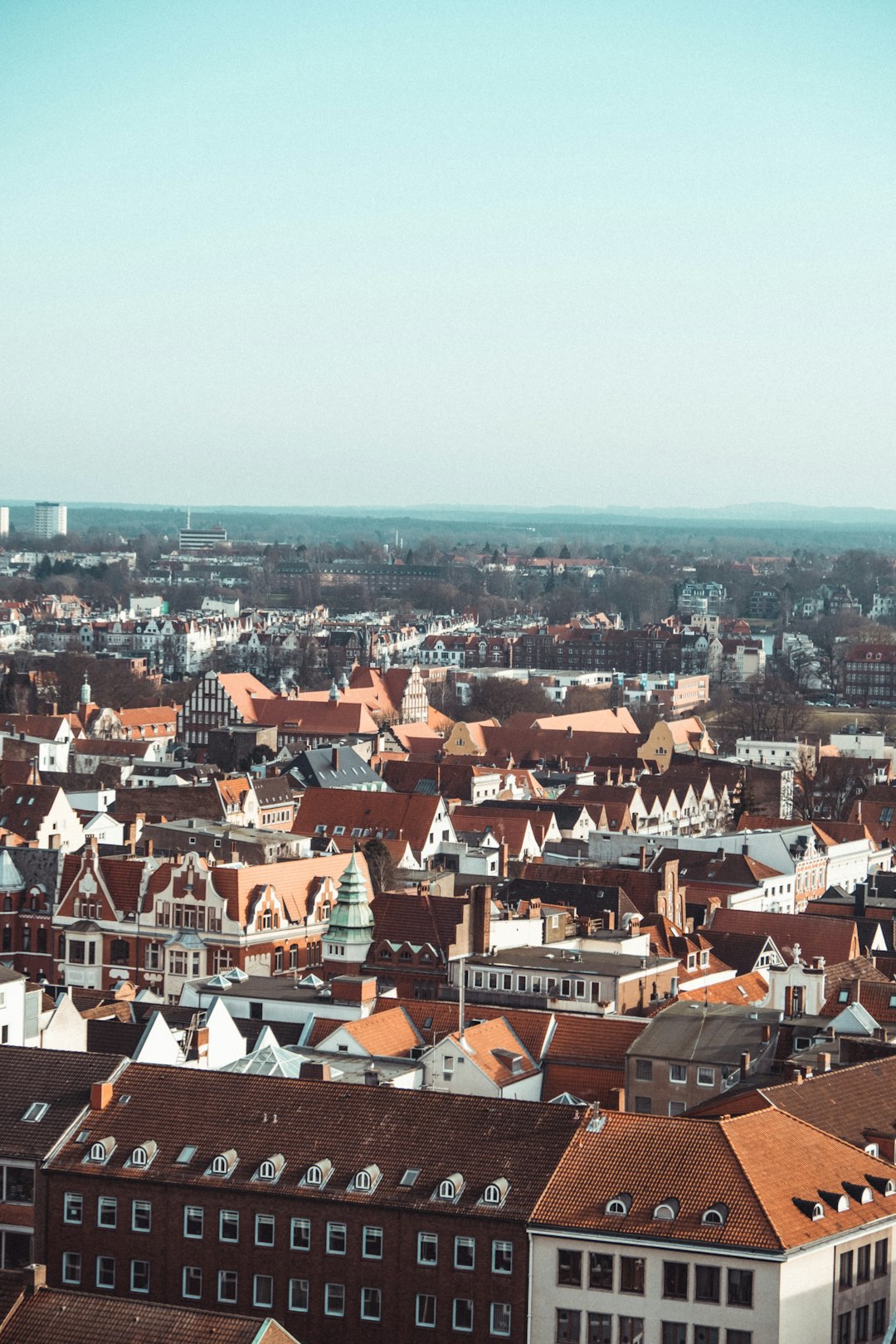 aerial view of city during daytime