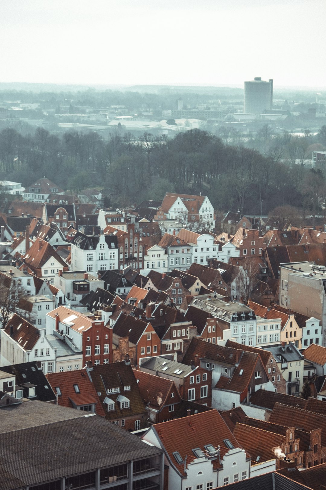 aerial view of houses during daytime