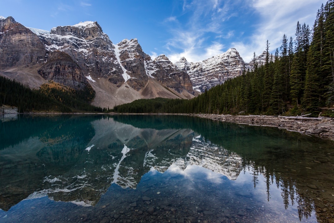 Mountain range photo spot Moraine Lake Castle Mountain